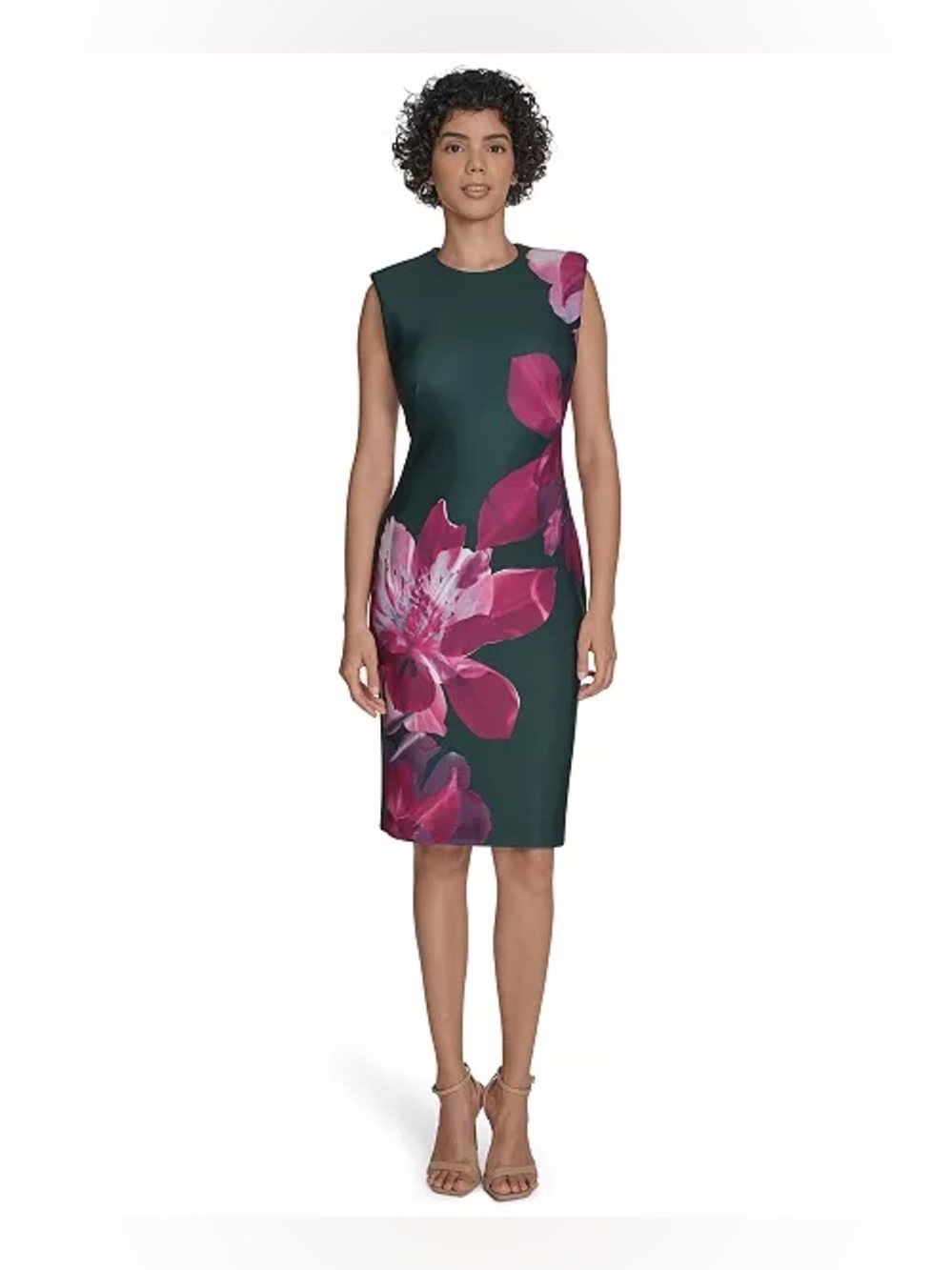 Calvin Klein
Women's Placement Print Sheath Dress Size 6P